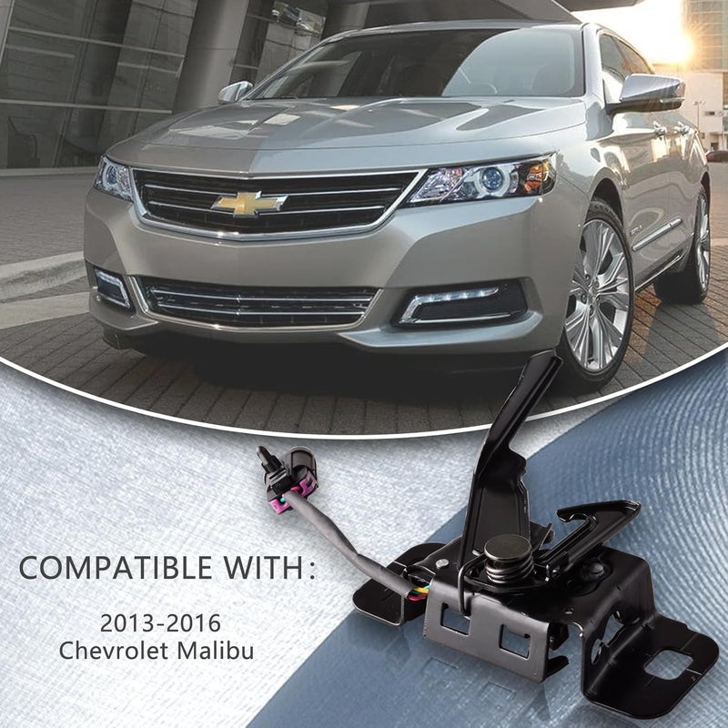 Predep Hood Latch Compatible for Chevrolet Malibu 2013-2016 Replacement Hood Lock 22830704 - Image 3
